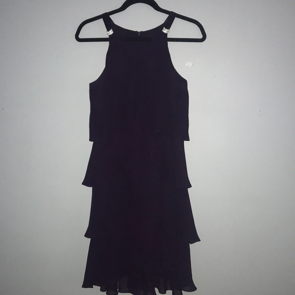 S.L. Fashions  Chiffon Tiered Dress Size 6​​​